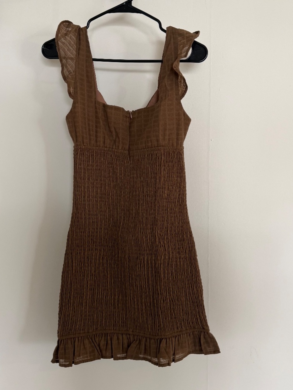 STORIA NWT Ruffle Bodycon Dress Festival Country - Picture 3 of 4